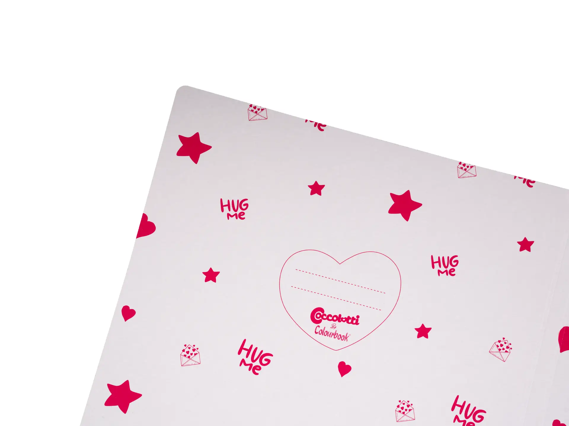 CLBK - Cartellina con elestico A4 Coccolotti - Love Rosa