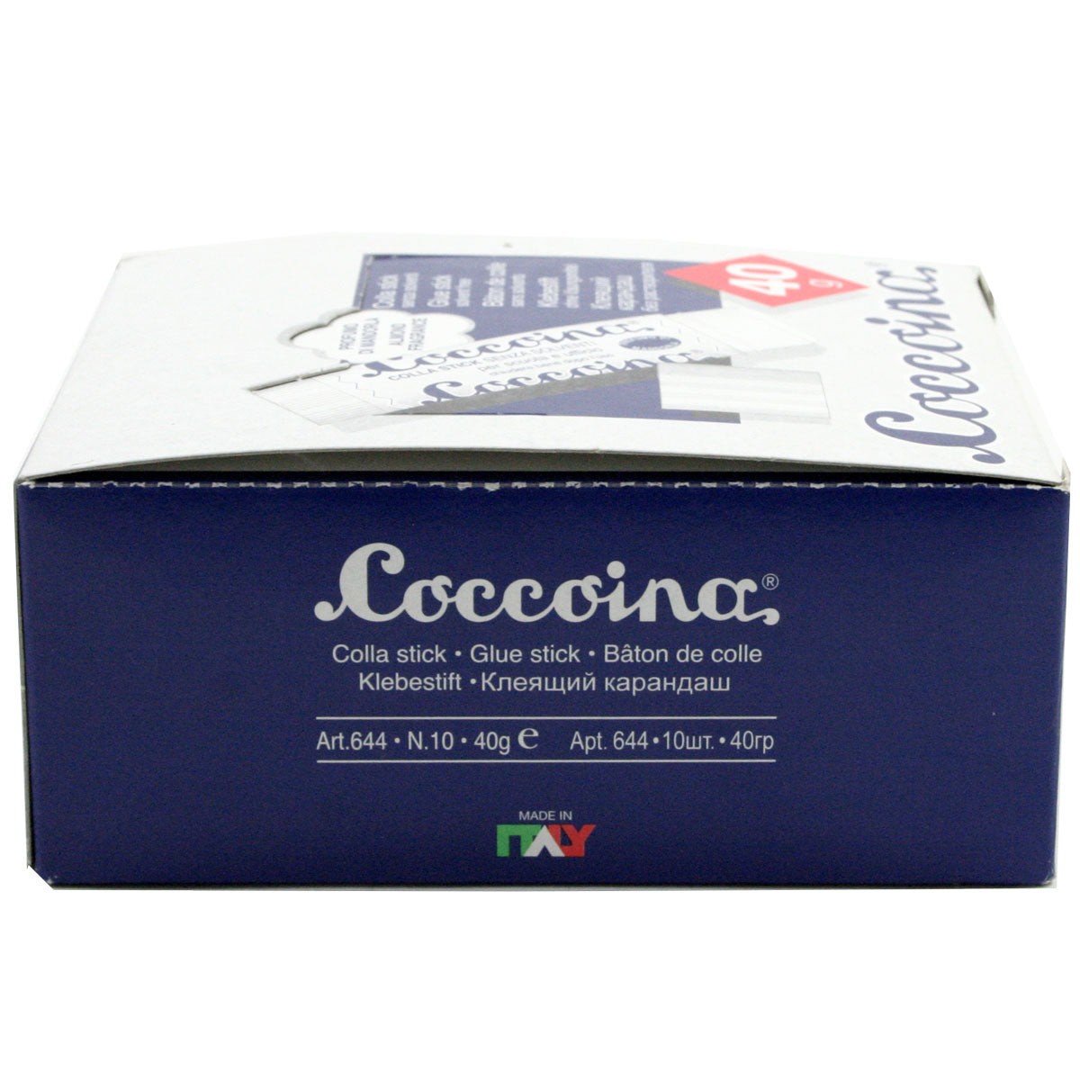 CF 10 PZ COLLA COCCOINA STICK 644 GR.40