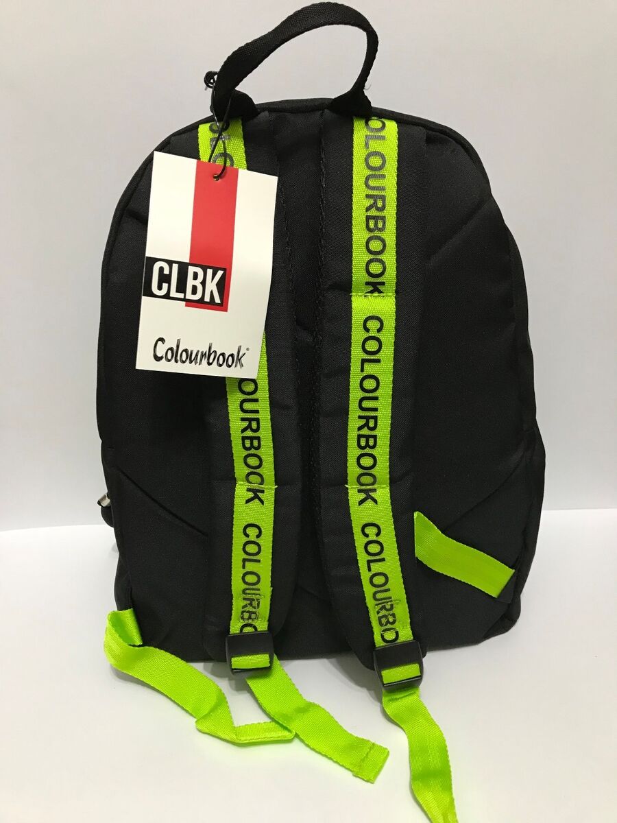 ZAINO AMERICANO KILLED COLOURBOOK VERDE E NERO