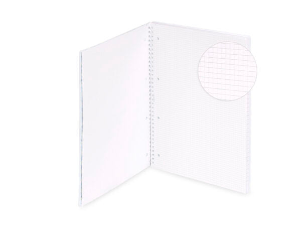 Quaderno a spirale A4 My Shadebook 5MM Rosa Marsala