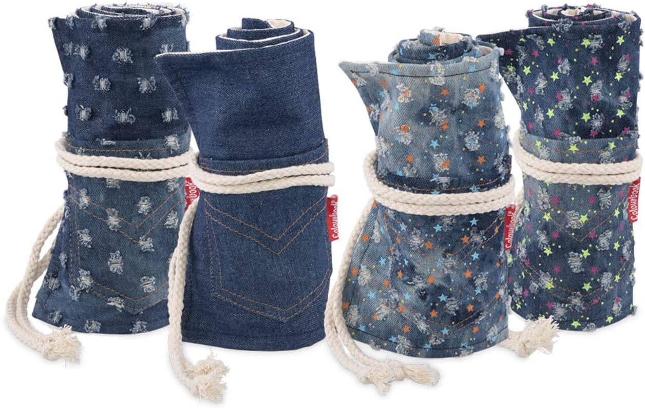 Colourbook Rotolo portapenne Roller Jeans