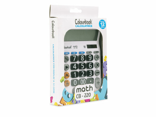 Calcolatrice da tavolo 12 cifre MATH CB-220