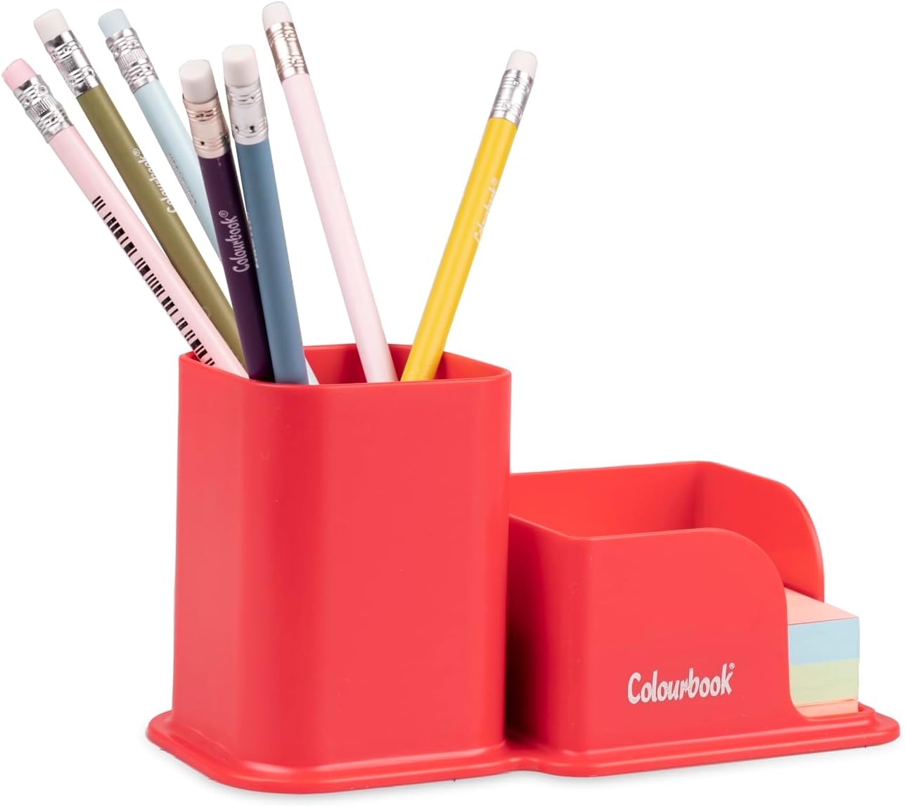 Portapenne con block notes Bloom Hibiscus