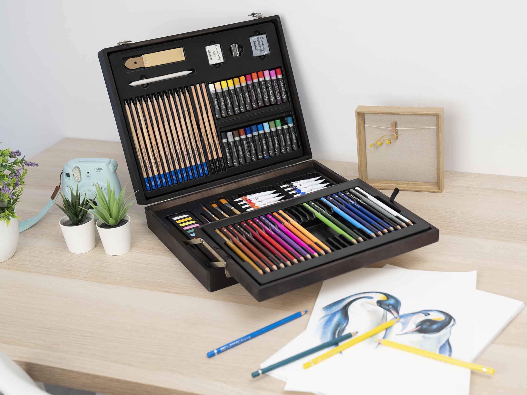 Valigetta da disegno 196 pezzi Creativity Expert Mastery