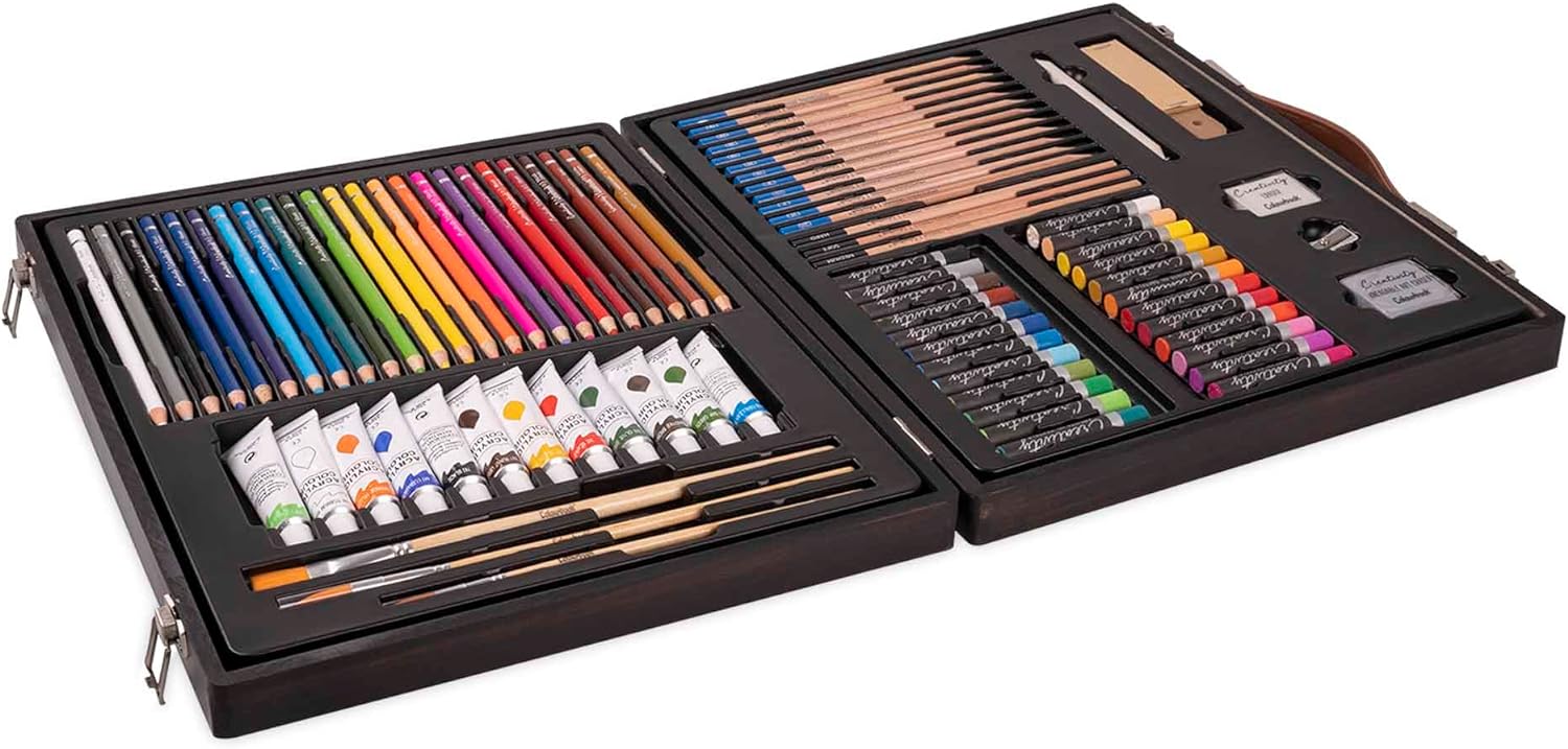 Set da disegno 83 pezzi Creativity Essential Drawing