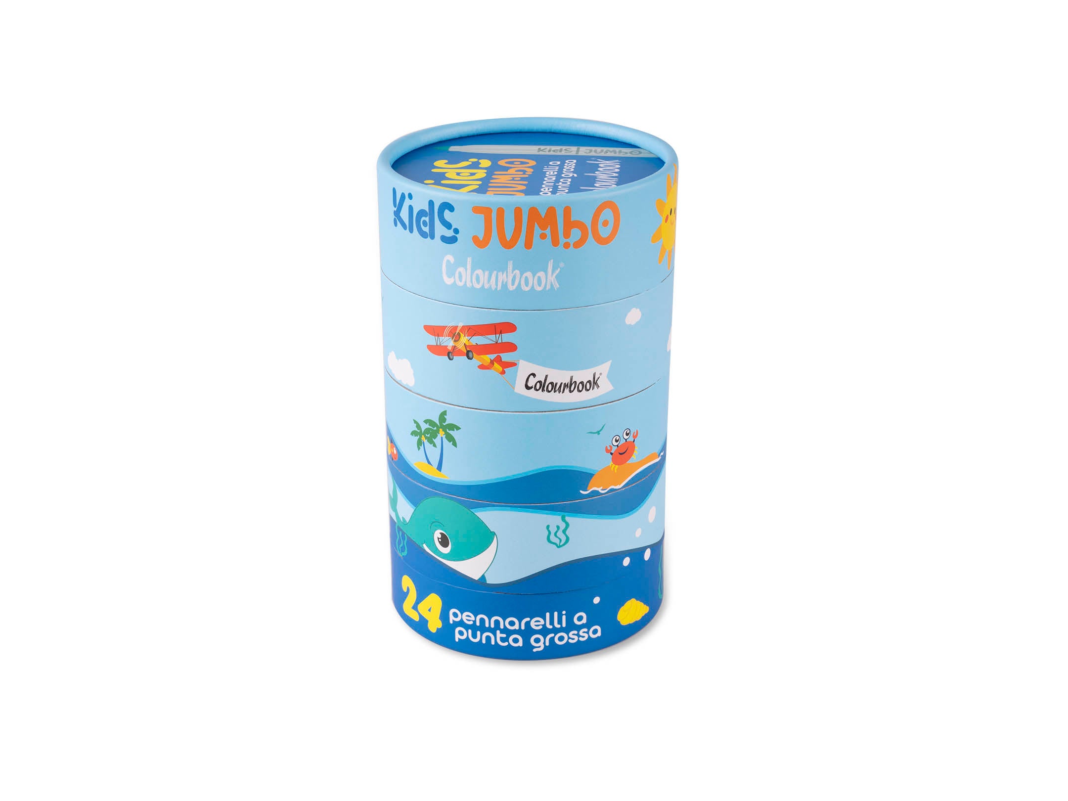 COLOURBOOK Pennarelli Kids Jumbo 24pz.