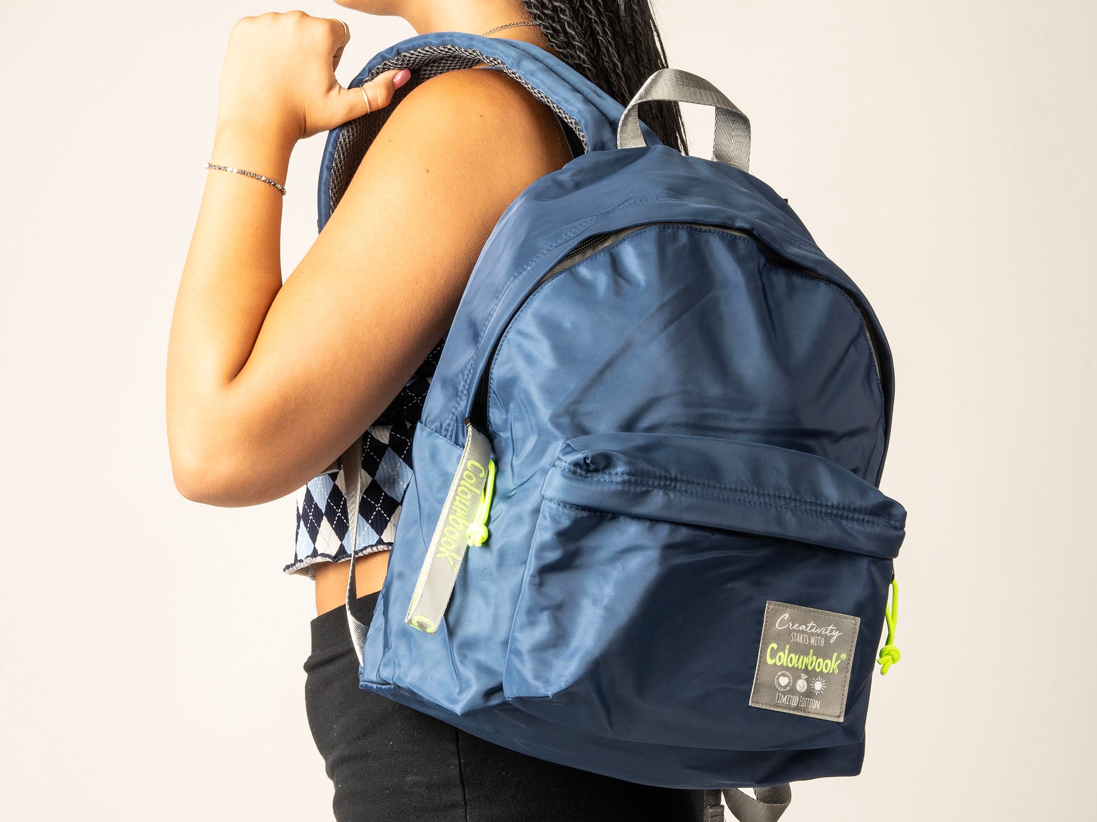 Colourbook Zaino Satin – Blue