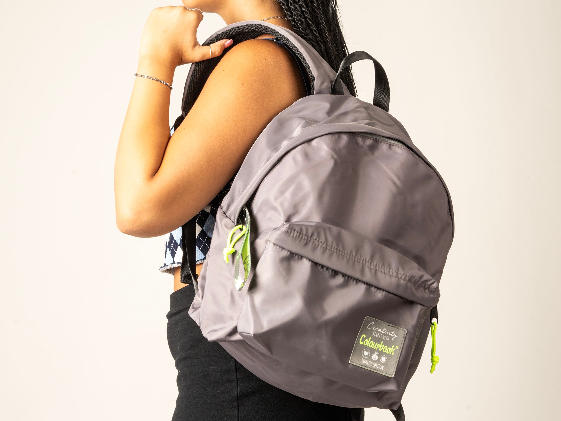 Colourbook Zaino Satin – Grey