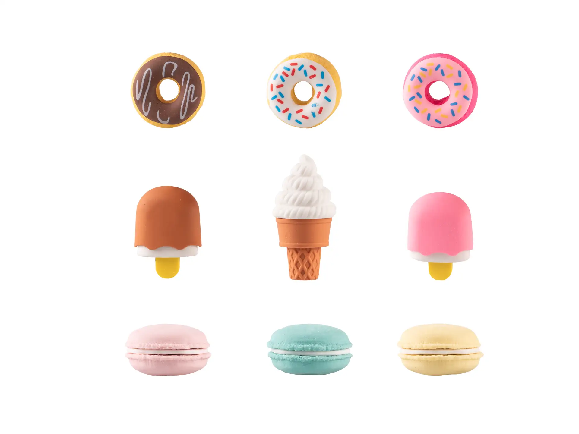 Set gomme da cancellare Sweet Balls By Colourbook