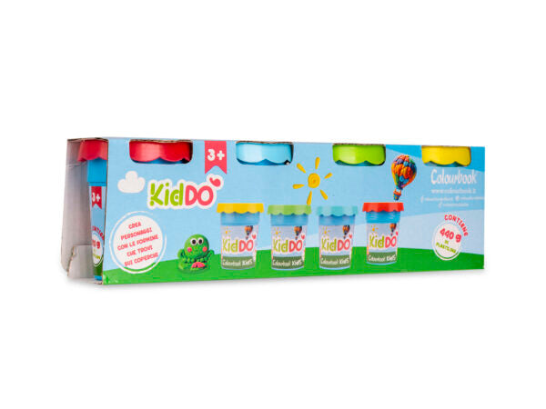 Kiddò vasetto 110gr 4pz Colourbook