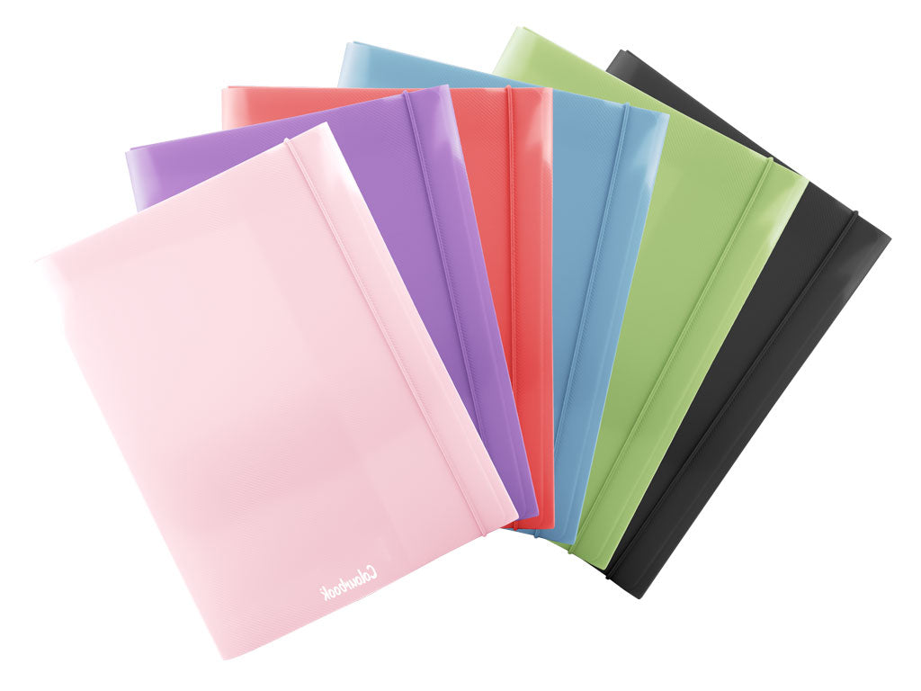 Cartella A4 PPL Wild con elastico Colourbook Colore Prugna