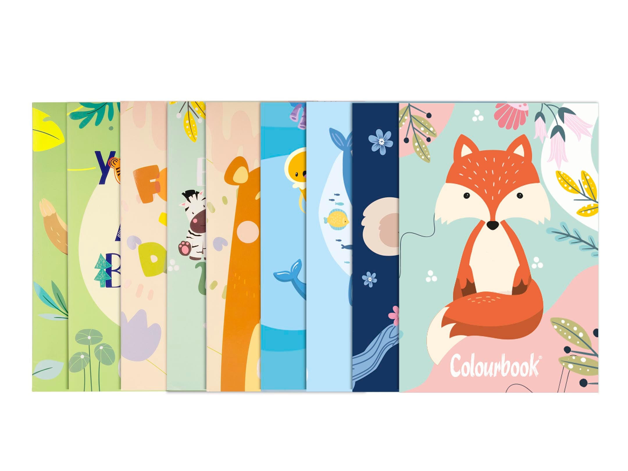 CF 10 Quaderno A4 plus Young and brave 100gr Colourbook B