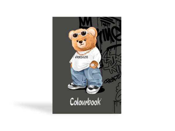 CF 10 Quaderno A4 plus Funny and bears 100gr Colourbook - 1R