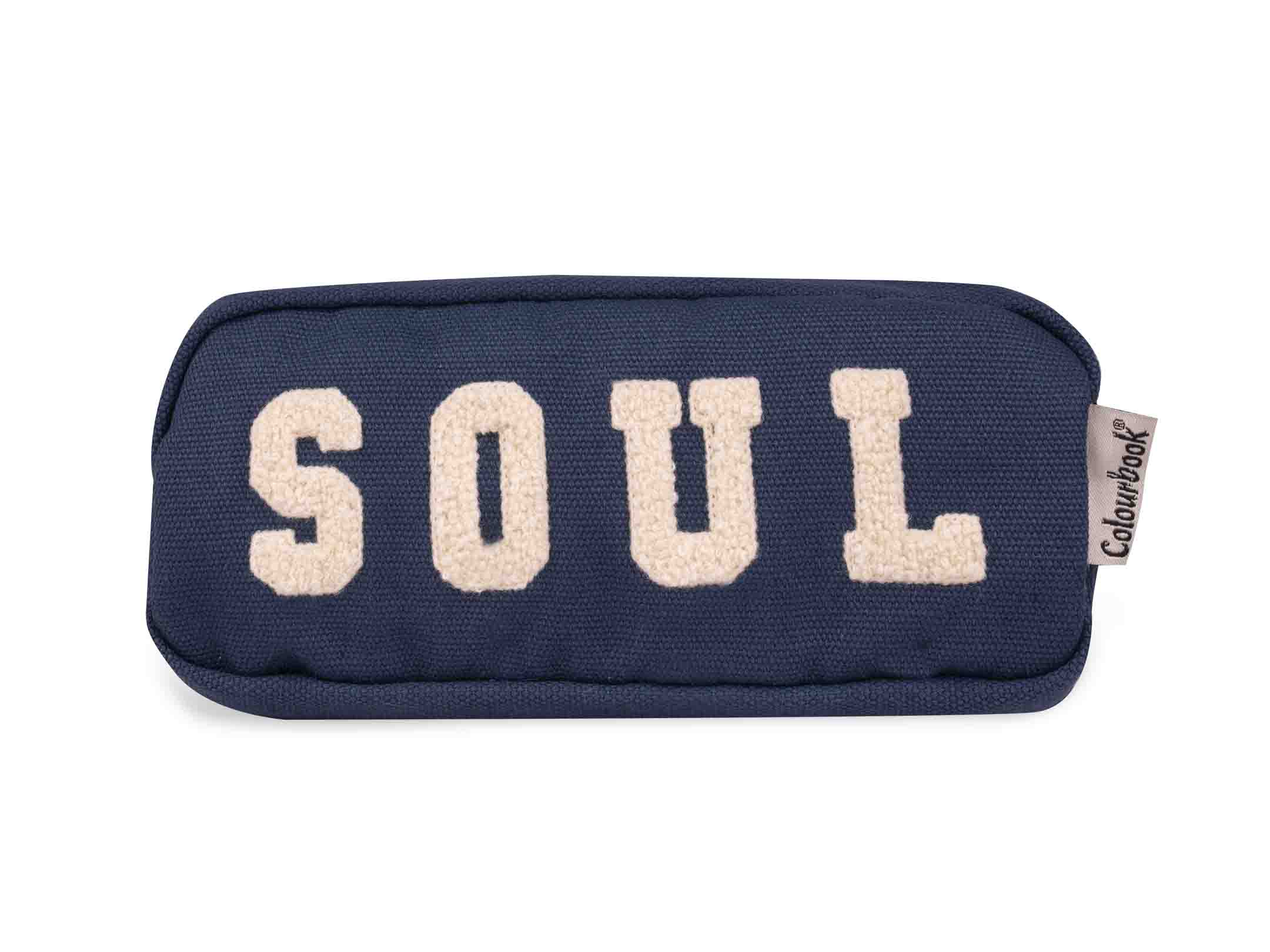 Astuccio portapenne Woolly SOUL Con Lettere In Lana By CLBK