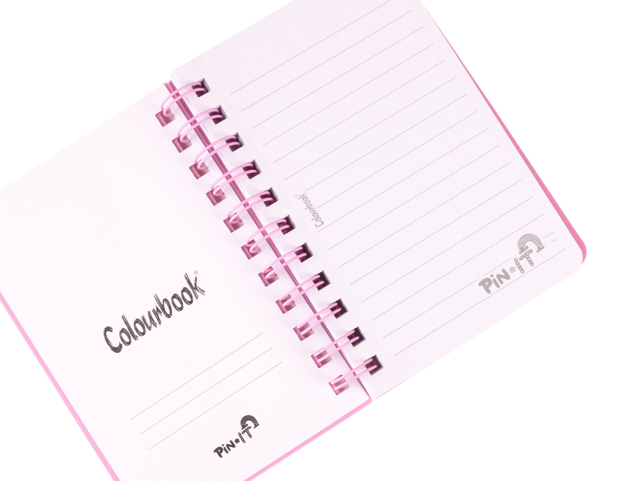 Quaderno a spirale A6 1 Rigo senza margine Orchid Rose