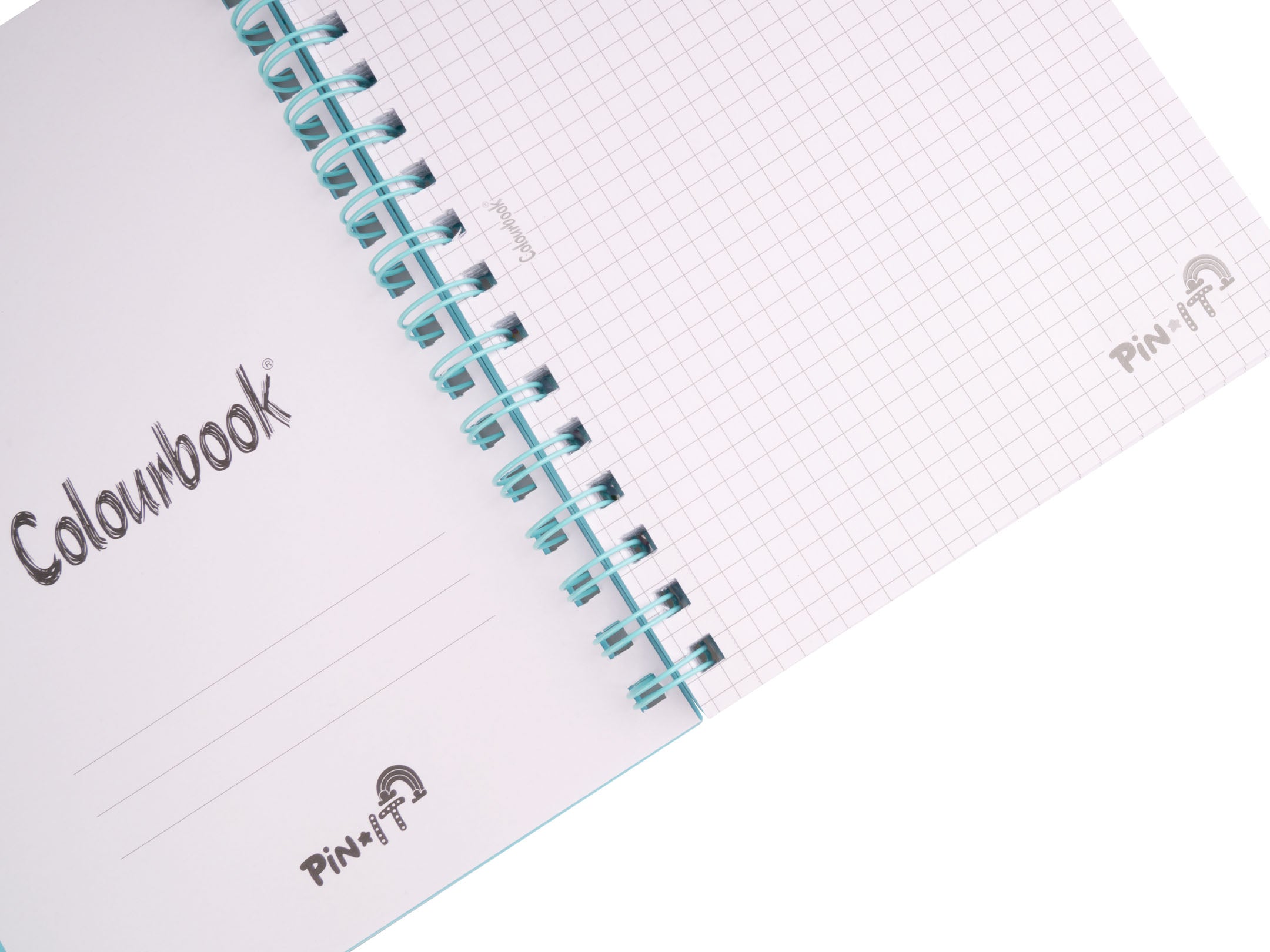 Quaderno a spirale A6 5 mm senza margine Irish Green