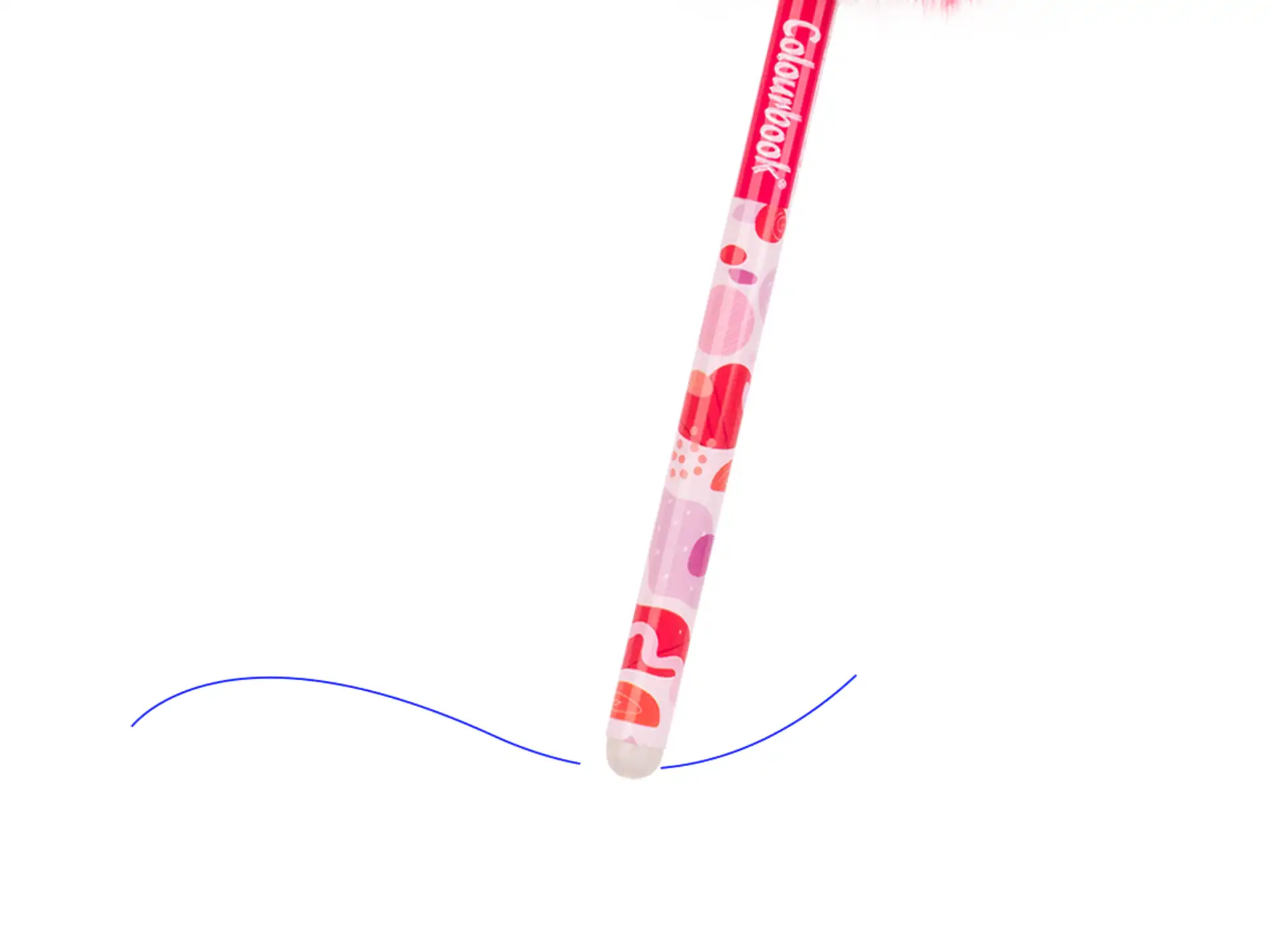 Penna gel cancellabile Puff Pen Magenta By Colourbook