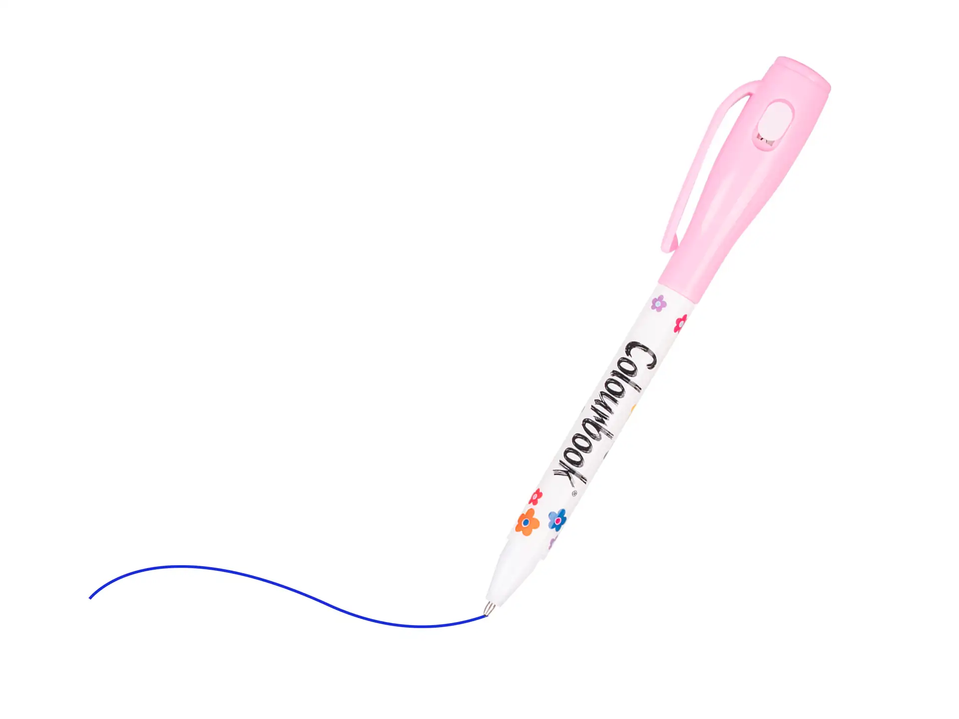 Secret Pen Flower 3IN1 Luce UV-Ink BLU e Invisibile By CLBK