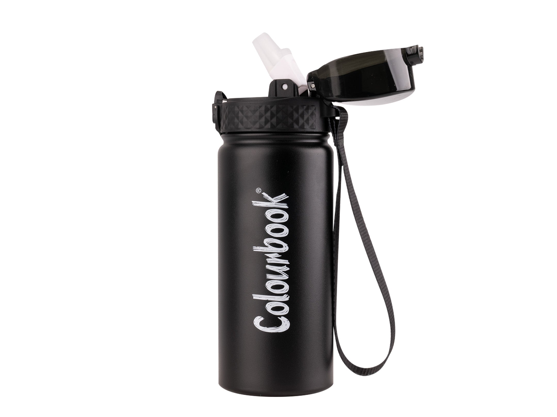 Borraccia termica 500 ml ColorSplash Nero