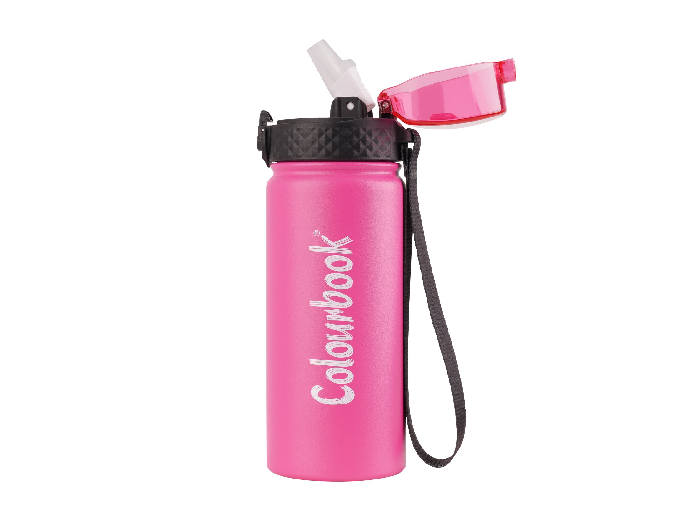 Borraccia termica 500 ml ColorSplash Rosa Fluo