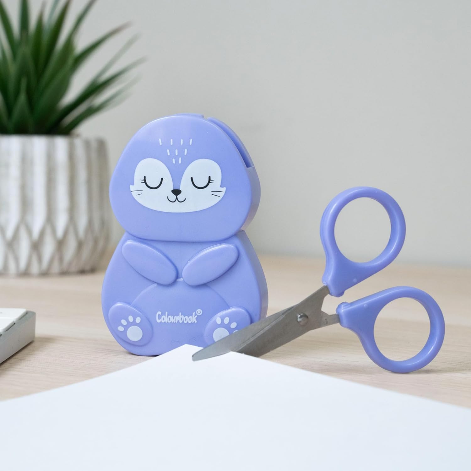 Forbici "Otte" Con Cover Magnetica Chimera Viola By CLBK