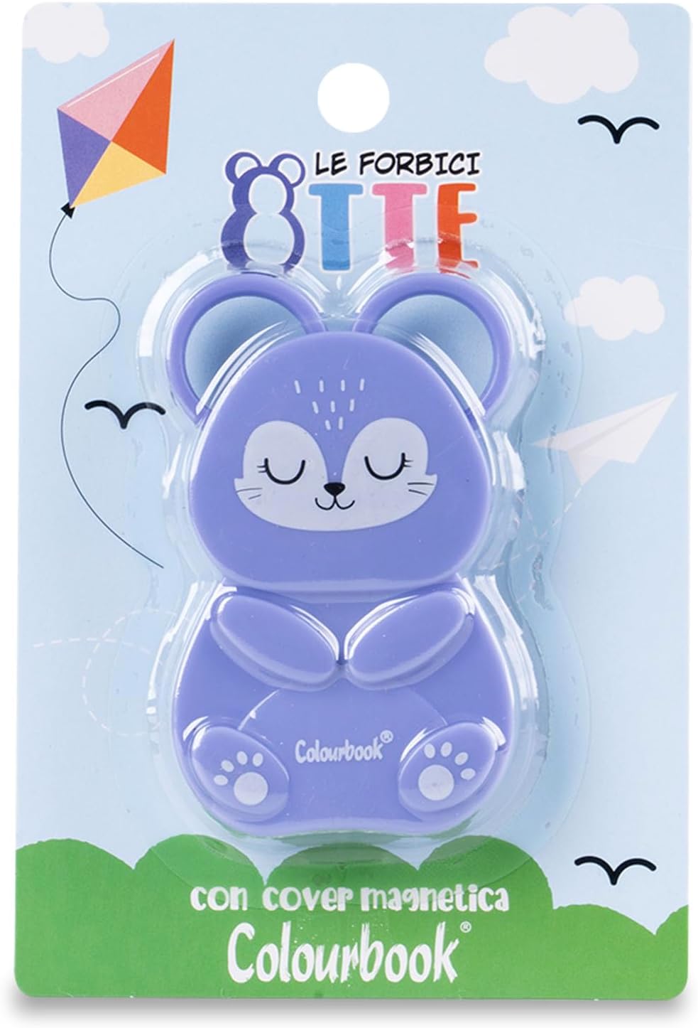 Forbici "Otte" Con Cover Magnetica Chimera Viola By CLBK