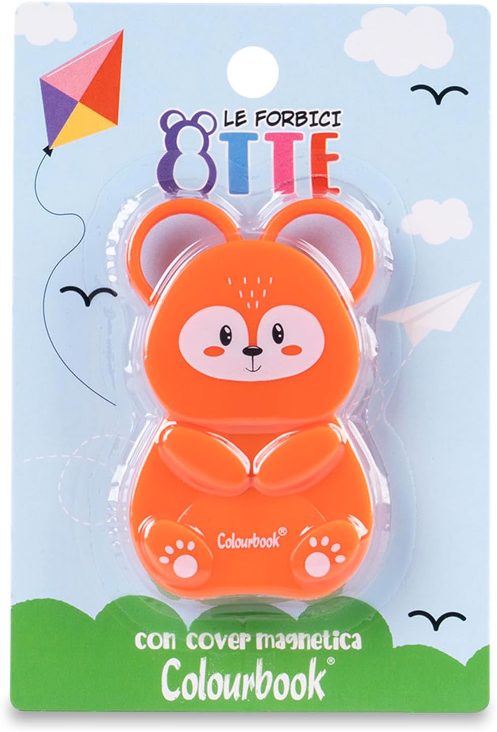 Forbici "Otte" Con Cover Magnetica Volpe Arancio By CLBK