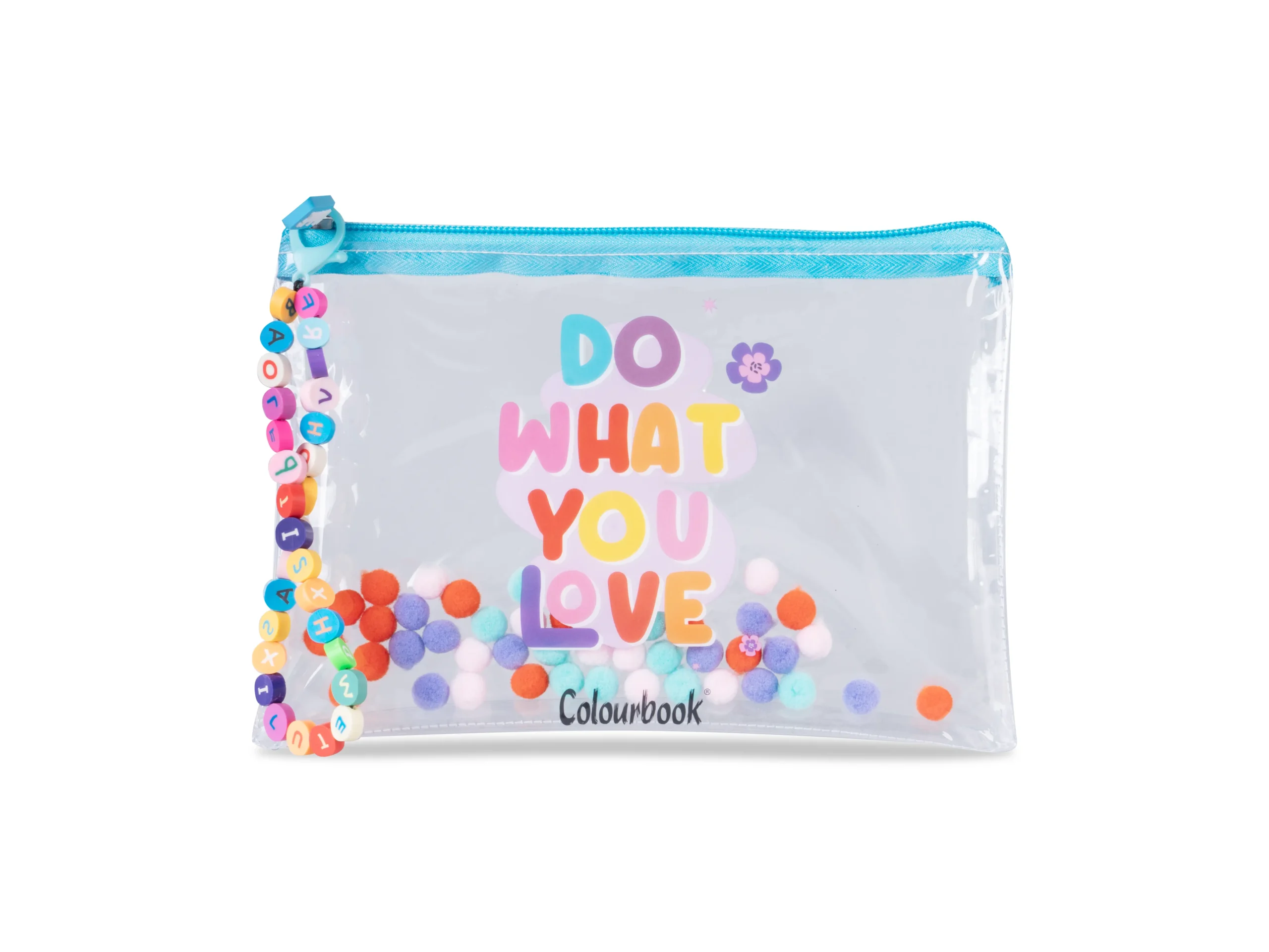 CLBK Pochette trasparente Soft Bubbles Do What You Love