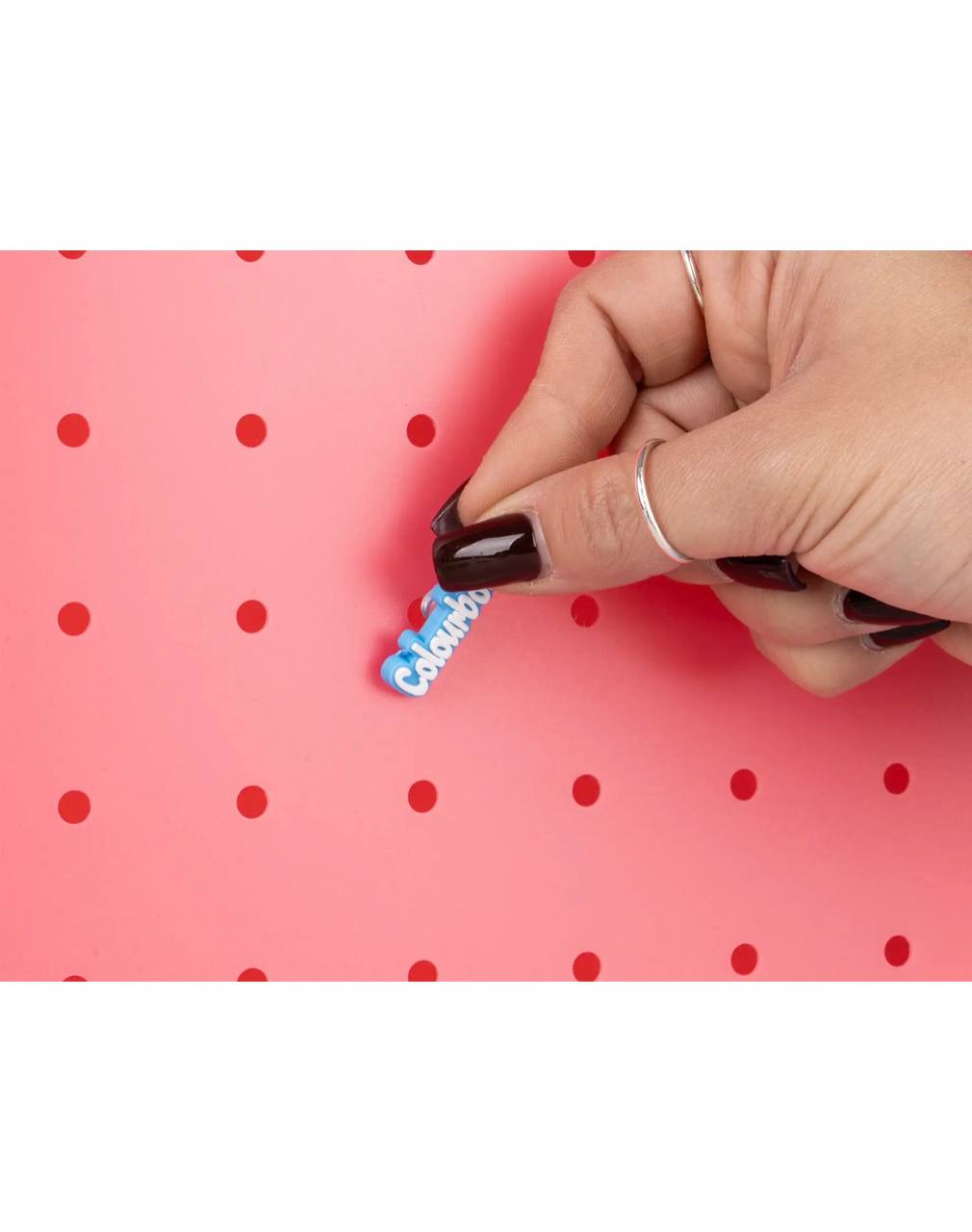 CLBK Raccoglitore ad anelli A4 Pin It Dorso 30 Ruby Red