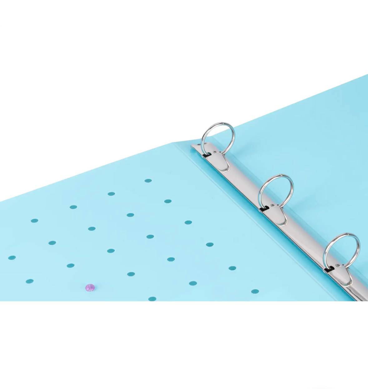 CLBK Raccoglitore ad anelli A4 Pin It Dorso 30 Sky Blue