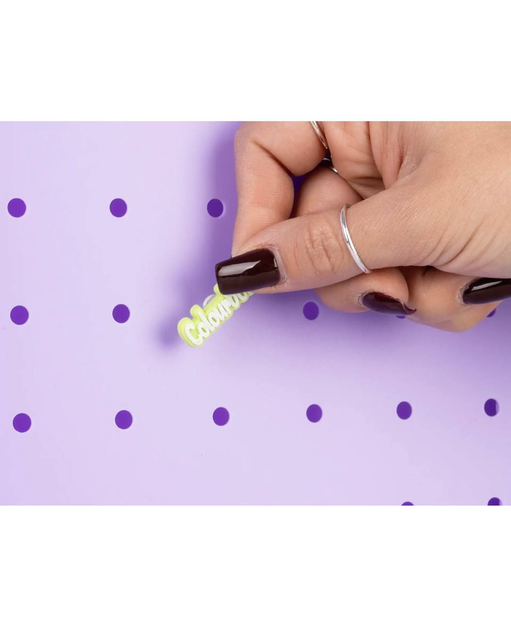 CLBK Raccoglitore ad anelli A4 Pin It Dorso 30 Violet