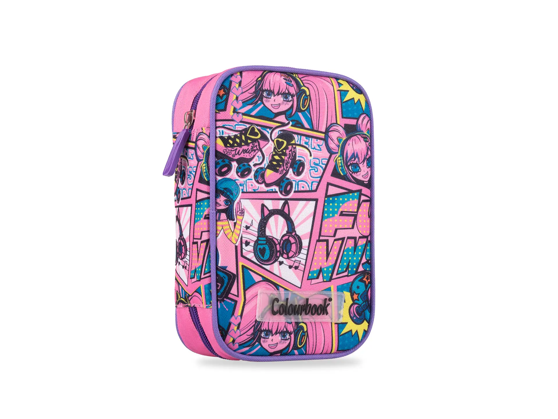 CLBK - Astuccio 1 zip - Abstract Funny Skater