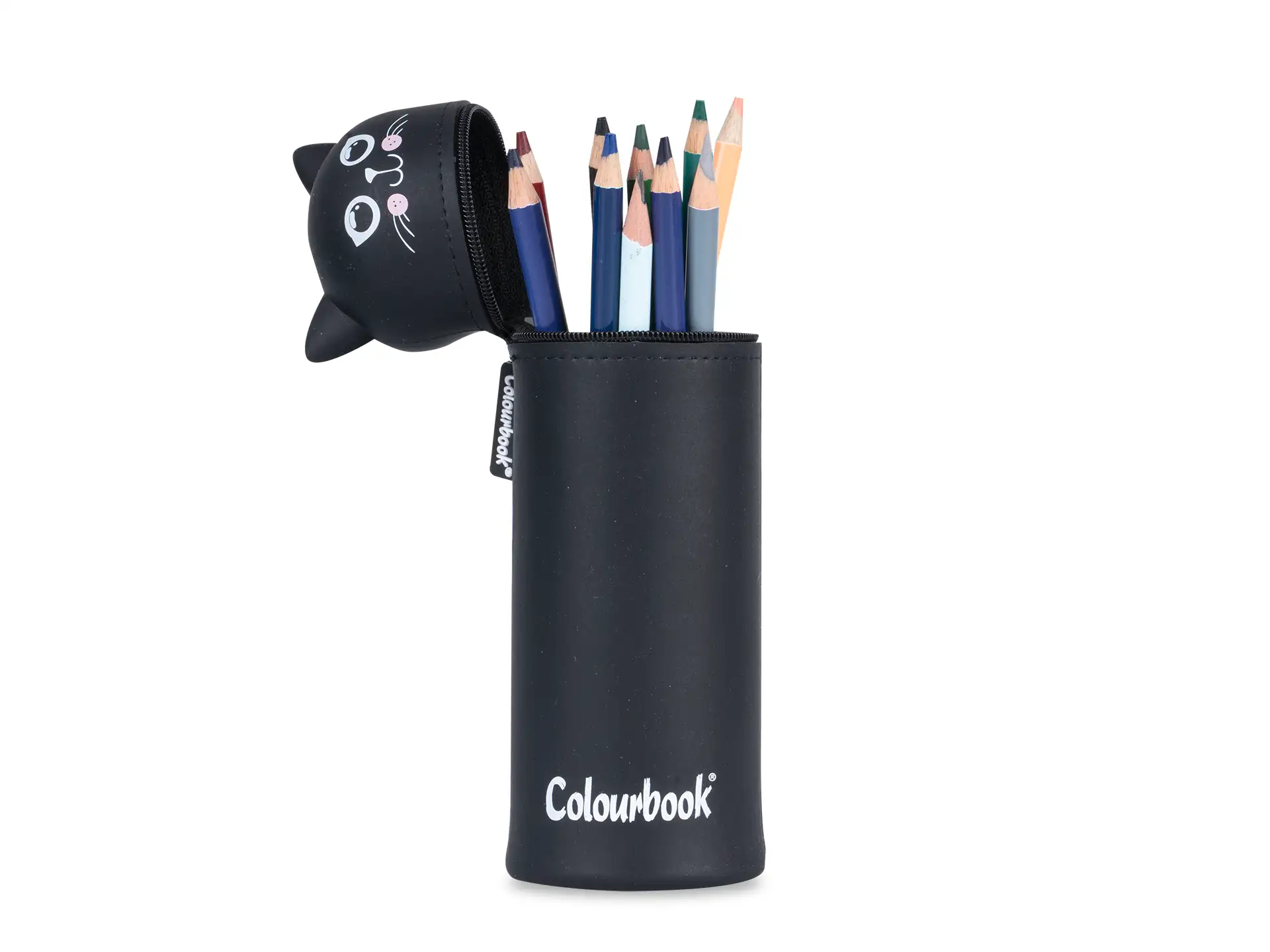 Astuccio Goommy Pets Black Cat By Colourbook