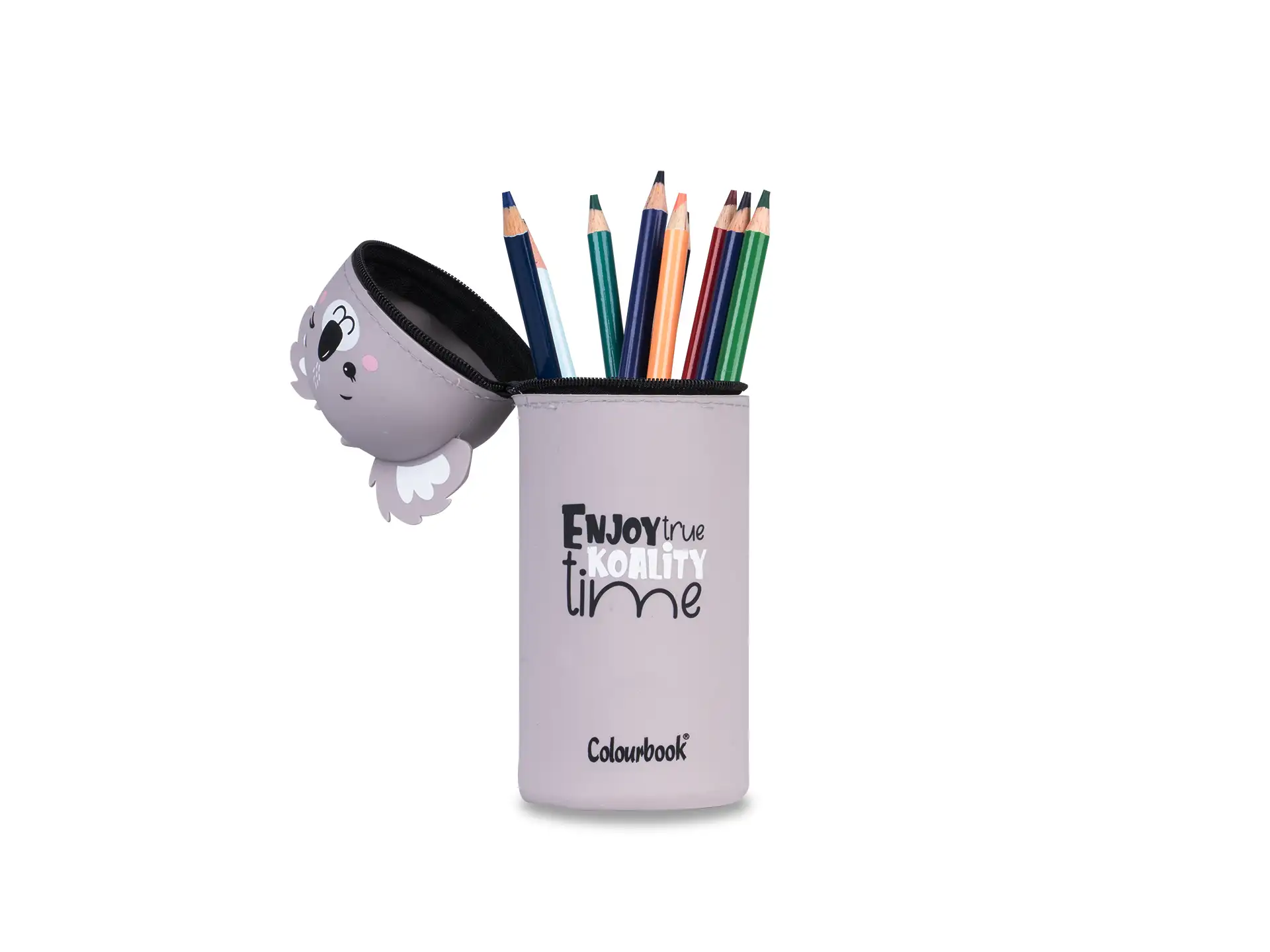 Astuccio portapenne Goommy Koala Grigio By Colourbook