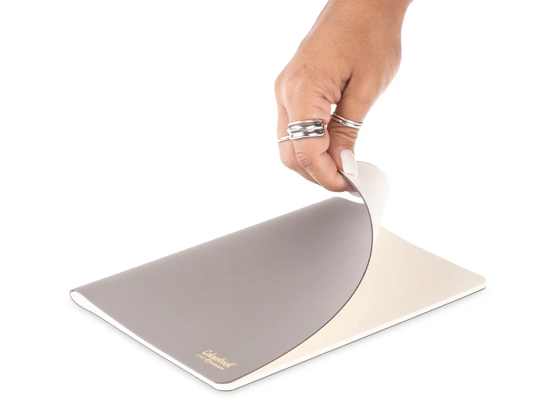 Colourbook - Notes Live Green - Grigio