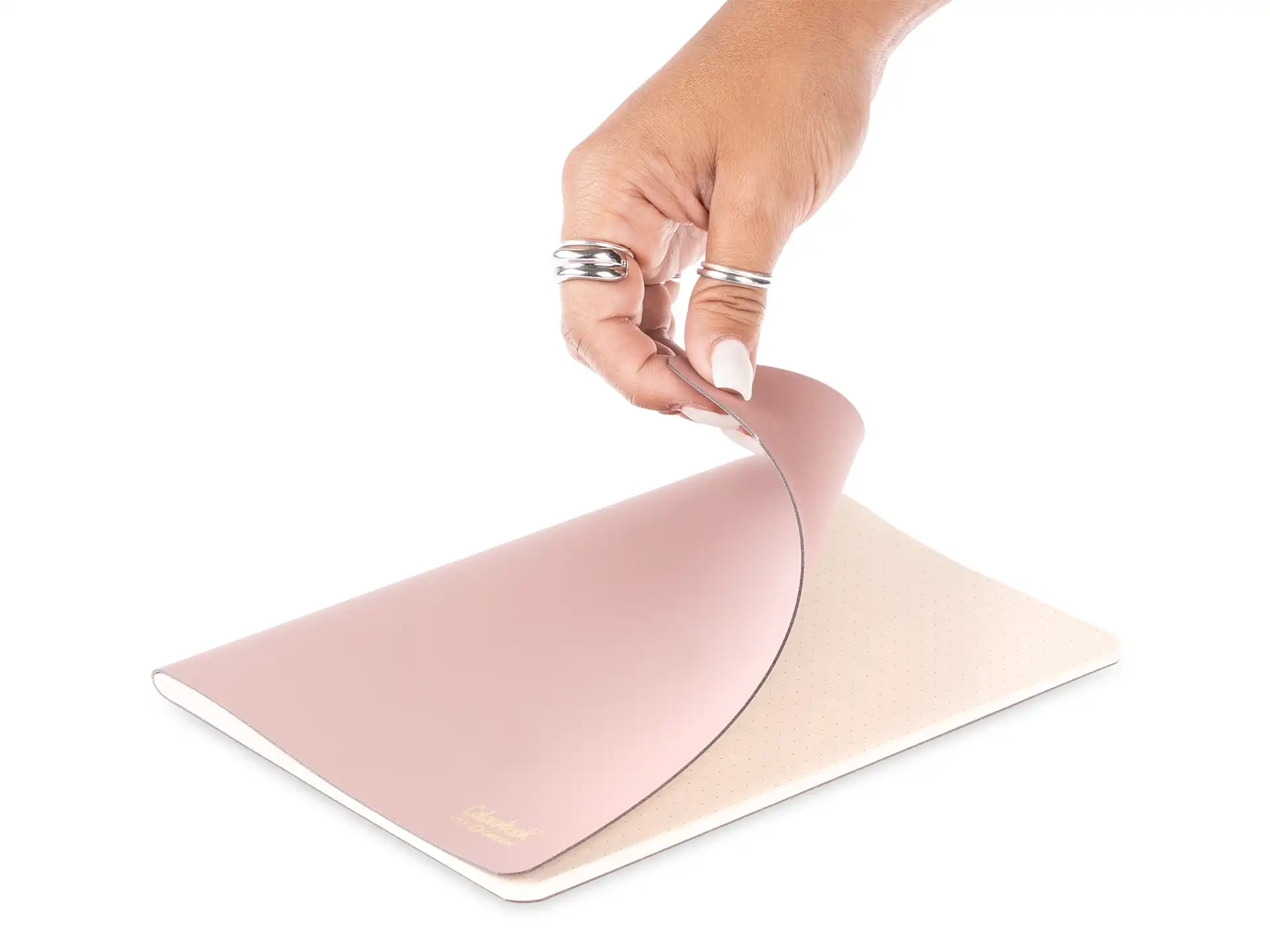 Colourbook - Notes Live Green - Rosa