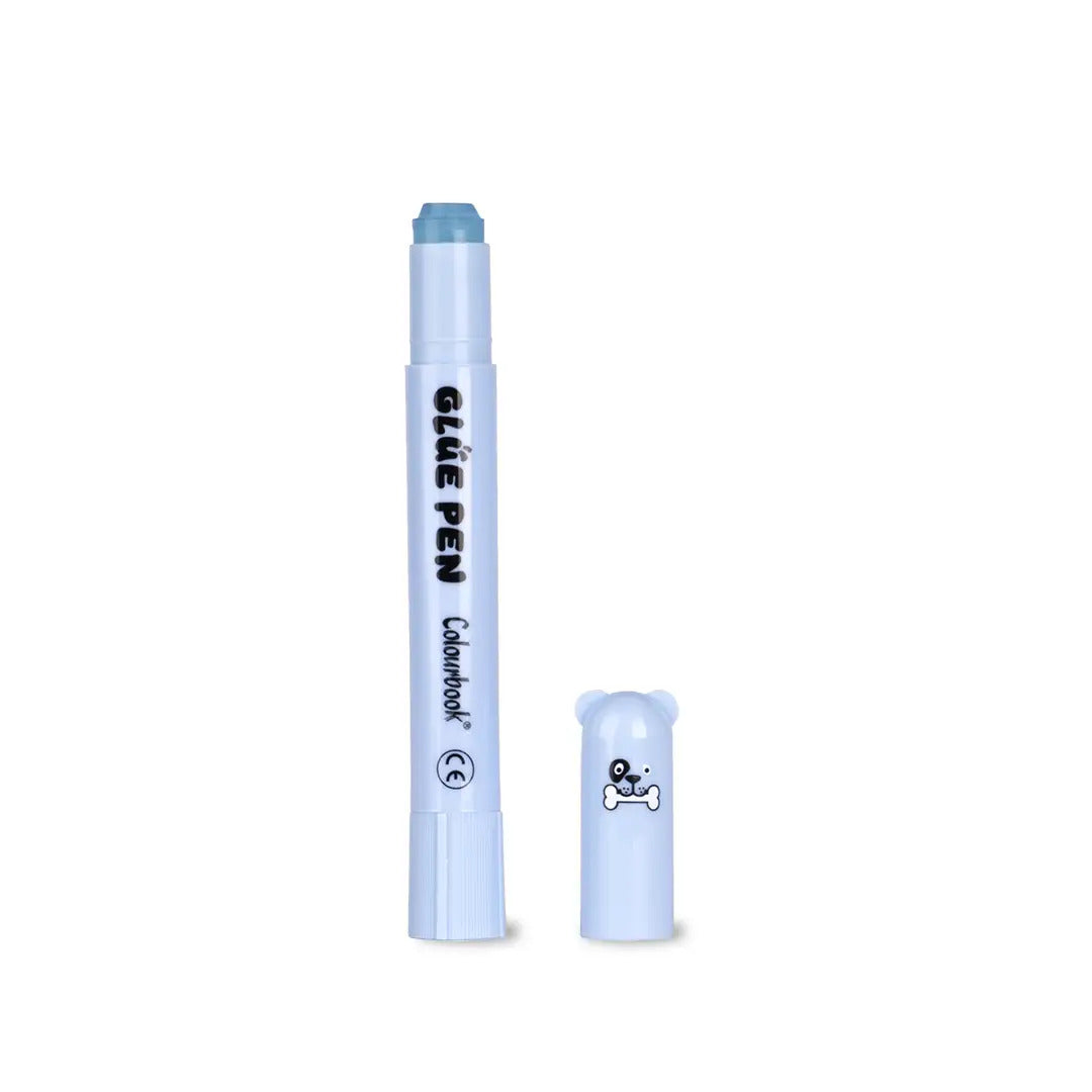 Colla colorata 6g Glue Pen Cancellotta - Cane Azzurro