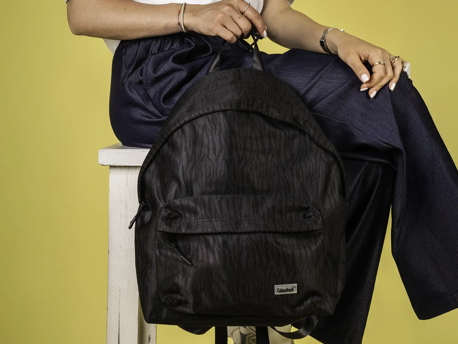 Colourbook Zaino Elite Lùmina - Nero