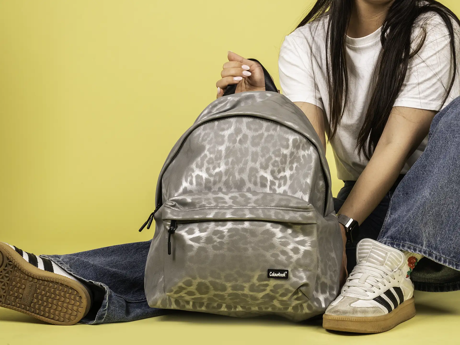 Colourbook Zaino Elegance Zahara - Grigio