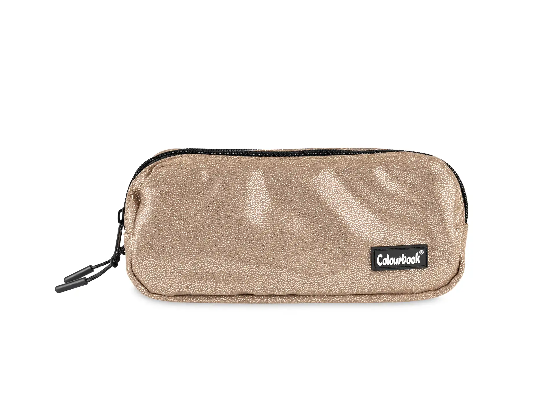 Colourbook Astuccio due scomparti Prisma - Oro