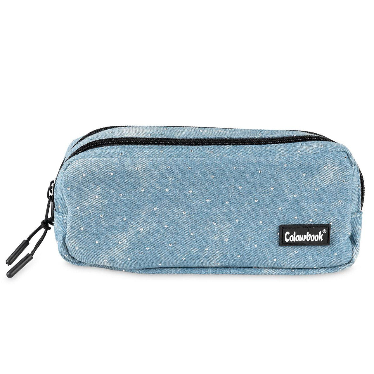 Colourbook Astuccio due scomparti Astra - Denim