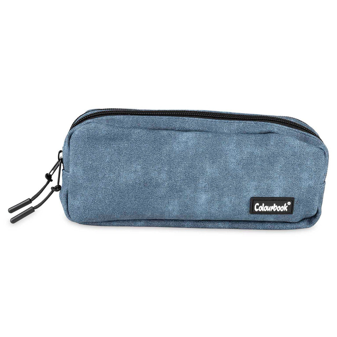 Colourbook Astuccio due scomparti Spira - Blue