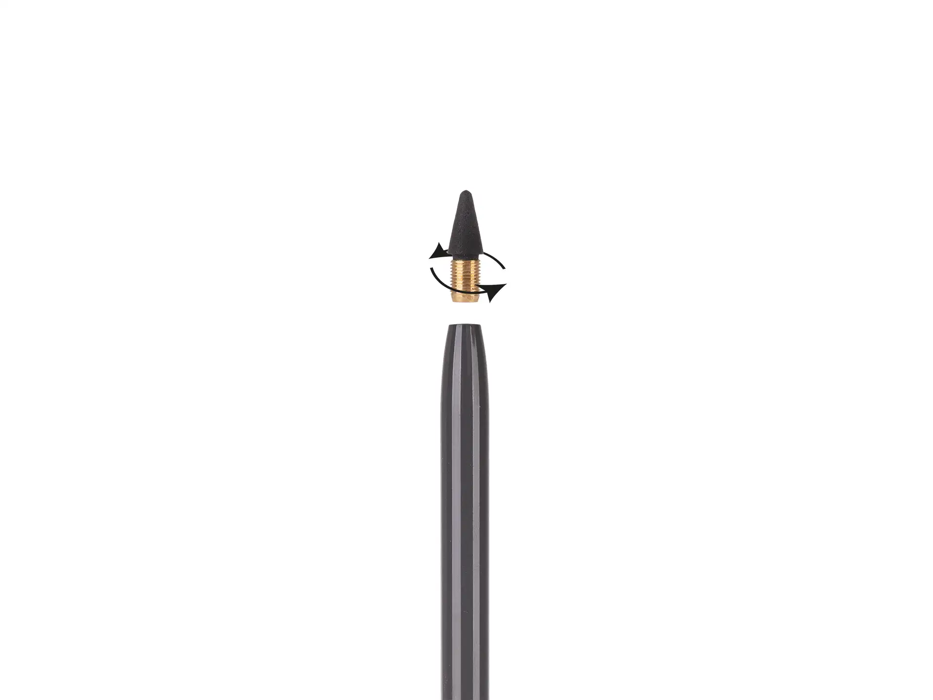 Colourbook - Matita perpetua Infinity con gomma -Grigio Fumo