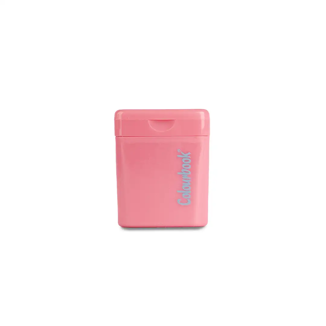 Temperamatite con serbatoio 2 fori - Rosa
