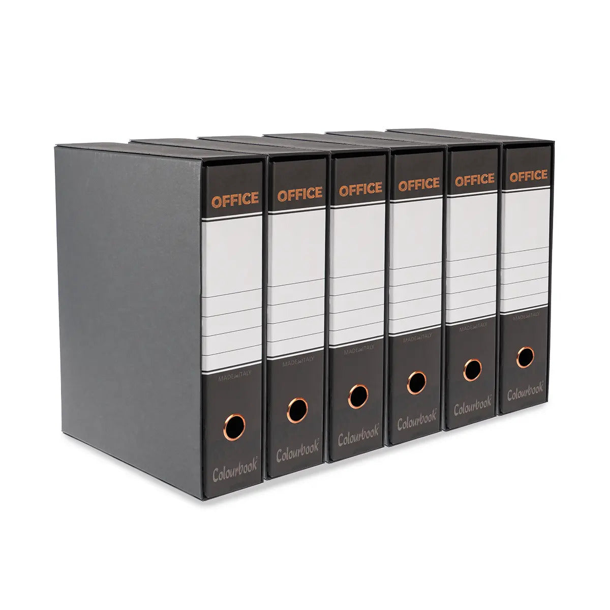 Registratore Office Nero dorso 8cm