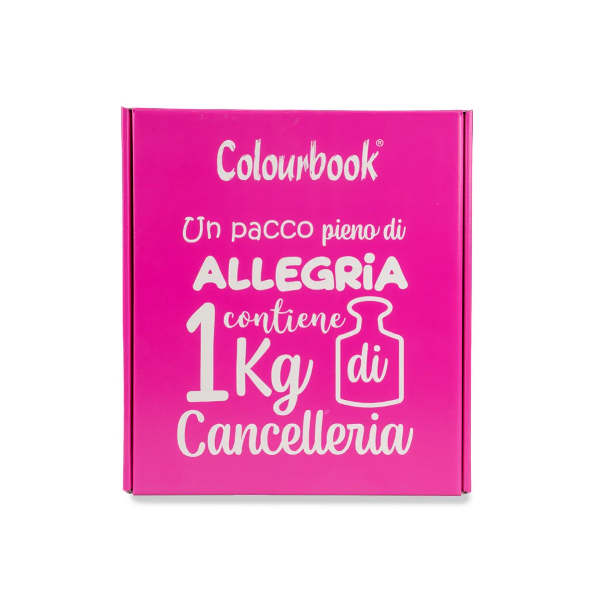 Box sorpresa 1kg cancelleria assortita - Fucsia