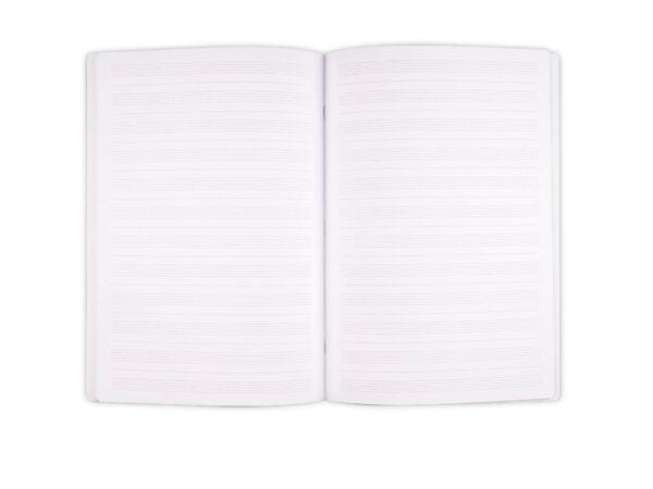 CF 10 PZ Quaderno di musica A4 Verde Fluo