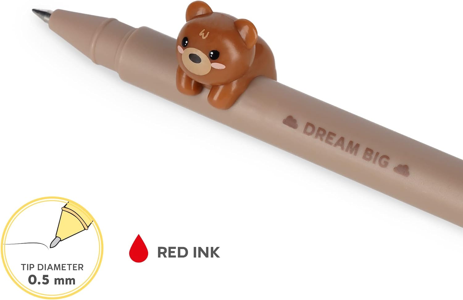 Penna gel - Amici adorabili Orsacchiotto Di Peluche