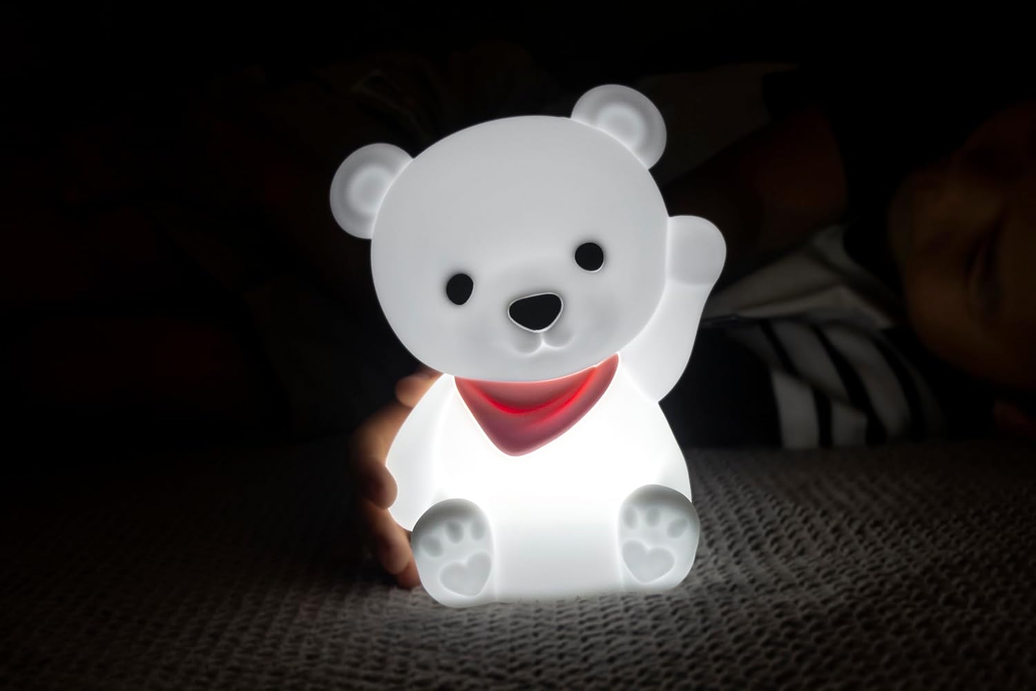 DHINK - Luce notturna ricaricabile LED - Orsetto