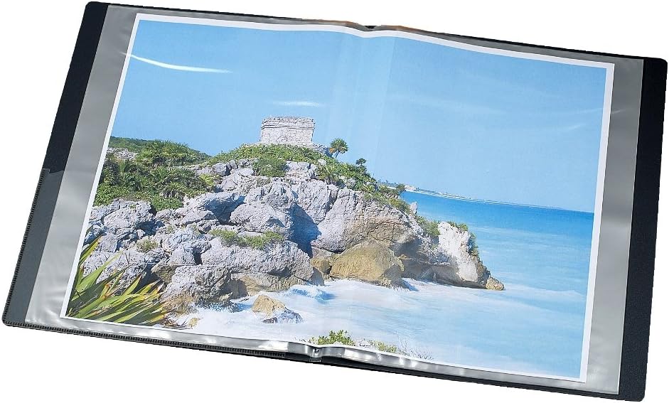 Pentel DCF642G portalistini Display Book Side20 buste Giallo